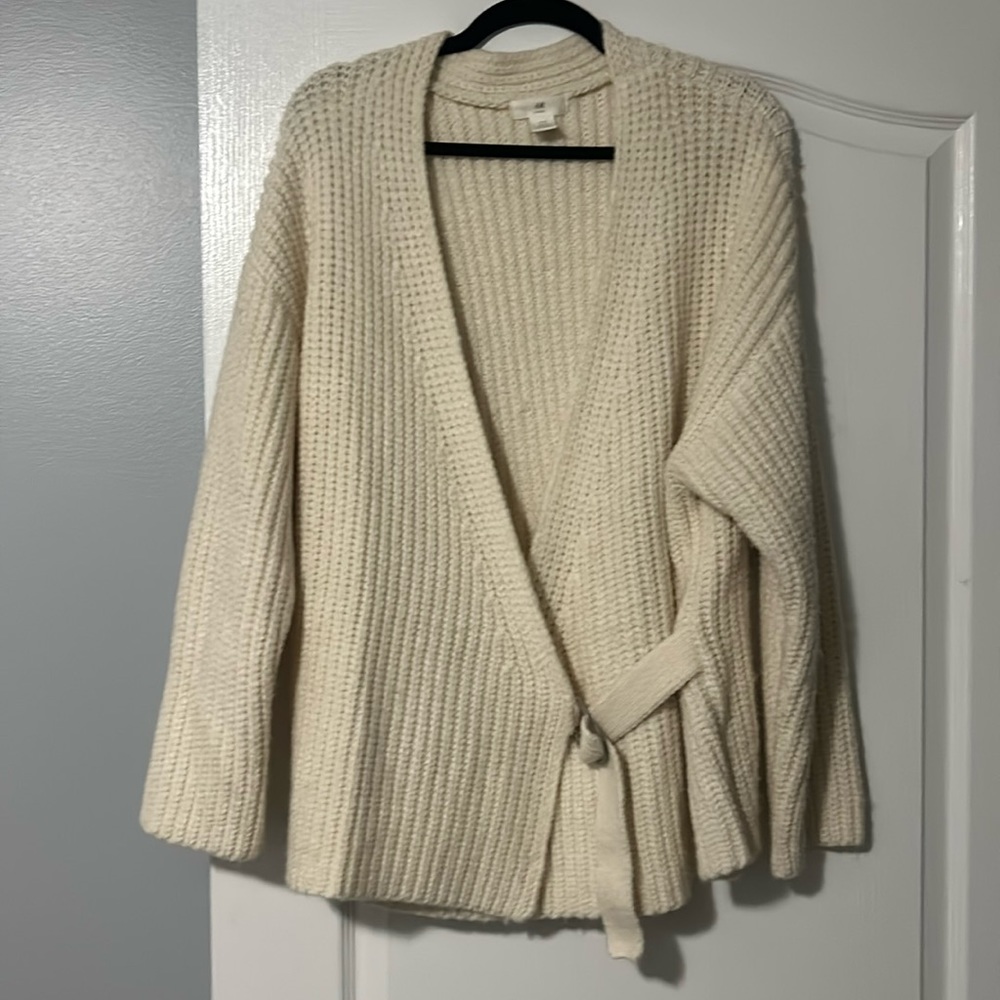 Chunky knit cardigan